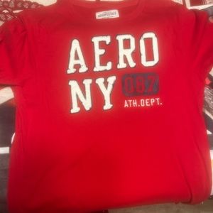 Large Red Aeropostale Athletic Dept. Shirt -